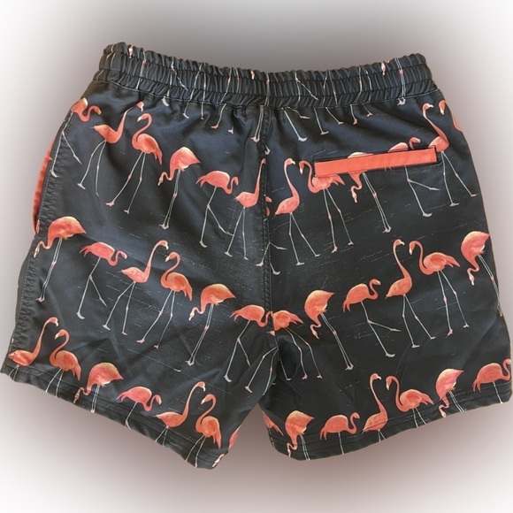 Teamm8 swim trunks with flamingo print - Picture 2 of 4